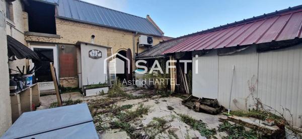 Immeuble de 240 m² avec local commercial et logement à l’étage