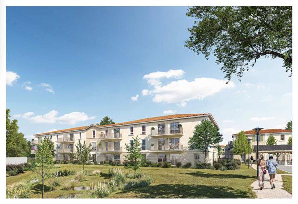 À VENDRE MARANS 20 MINUTES DE LA ROCHELLE – Appartement neuf T2 avec balcon et parking – Livraison 2027 – Mara
