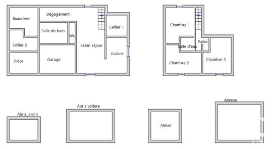 Maison à vendre 6 pièces 131 m² Saint-Étienne-de-Saint-Geoirs