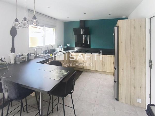 Maison récente - 3 ch - Plain pied - Piscine