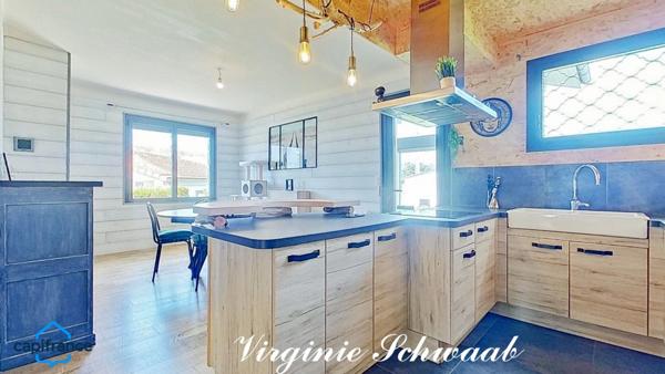 Dpt Landes (40), HABAS, SUPERBE MAISON LANDAISE AVEC LOGEMENT INDEPENDANT, ATELIER ET GARAGE, TERRAIN 2112 M2