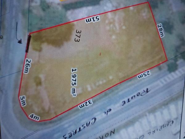TERRAIN COMMERCIAL CONSTRUCTIBLE UA2 DE 2000M² SUR PUYGOUZON