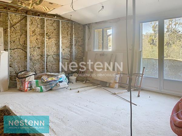 Immeuble avec deux appartements et garage - La Chèze (22210)