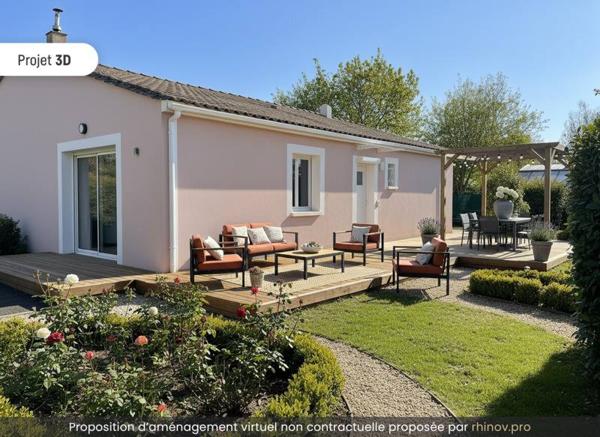 Maison à vendre |  L'Isle-d'Espagnac |  4 pièces | 105 m²