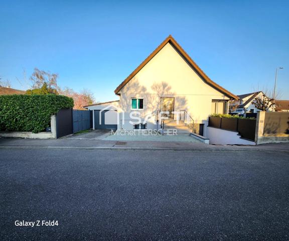 Maison de plain-pied de 100 m² sur 690 m² de terrain