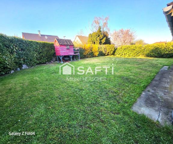 Maison de plain-pied de 100 m² sur 690 m² de terrain