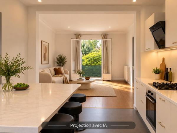 Maison 3 chambres + bureau + garage -10 min RER A
