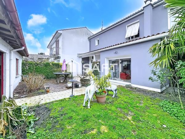 Maison avec jardin plein sud et dépendance – Bordeaux Bacalan