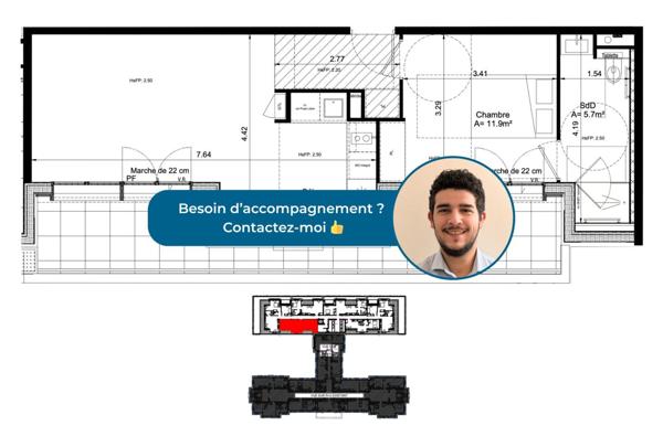 Appartement à vendre 2 pièces 47 m² Clermont-Ferrand