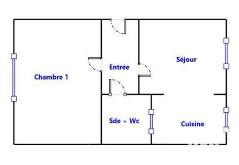 Appartement à vendre 2 pièces 36 m² Brest