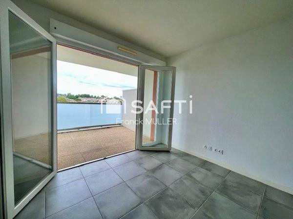 A DECOUVRIR ! Charmant T2 dans petite résidence