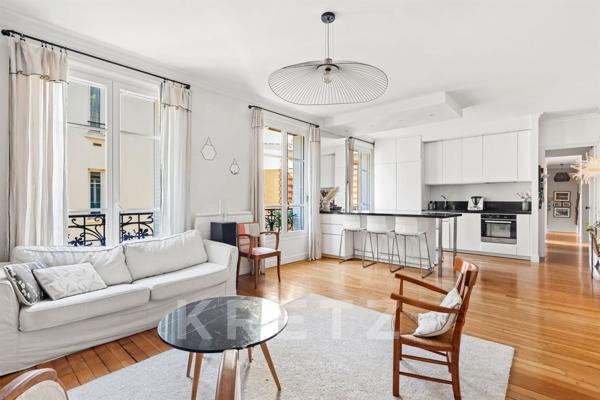 Appartement familial dans une villa privée Boulogne Nord