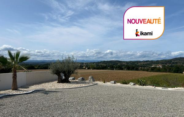 MAISON CONTEMPORAINE DE 178 M2 SUR LES HAUTEURS DE  SAINT DONAT SUR L'HERBASSE