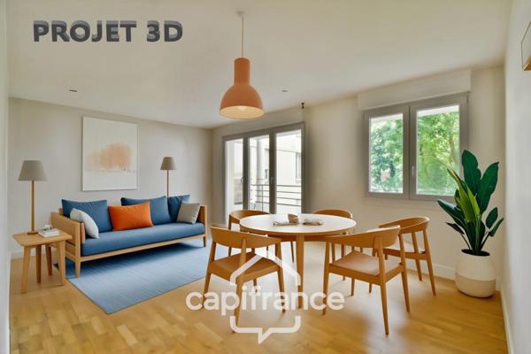 VIEUX-LILLE – T3 DE 74 M² AVEC TERRASSE, PARKING ET PRESTATIONS HAUT DE GAMME
