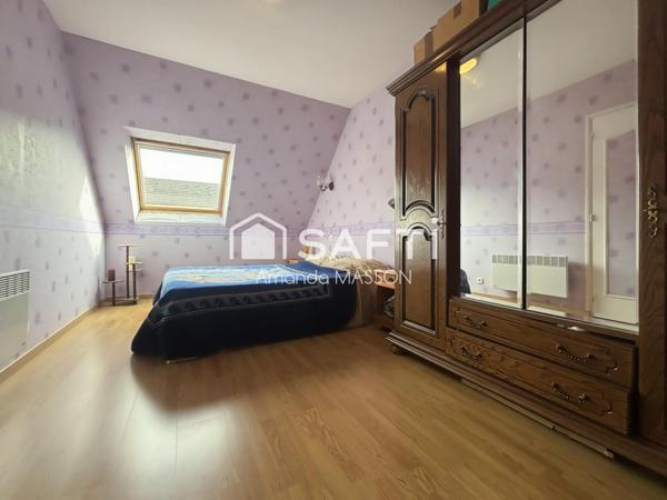 Maison 4 chambres - Vie possible en rez-de-chaussée - Garage et extérieur !