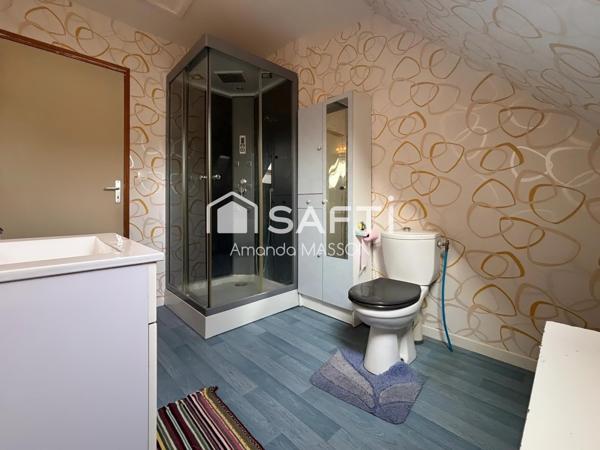 Maison 4 chambres - Vie possible en rez-de-chaussée - Garage et extérieur !