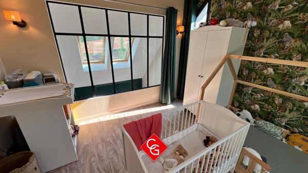 Maison contemporaine double garage-atelier-pièce de loisir- en exclusivité SOUS-COMPROMIS