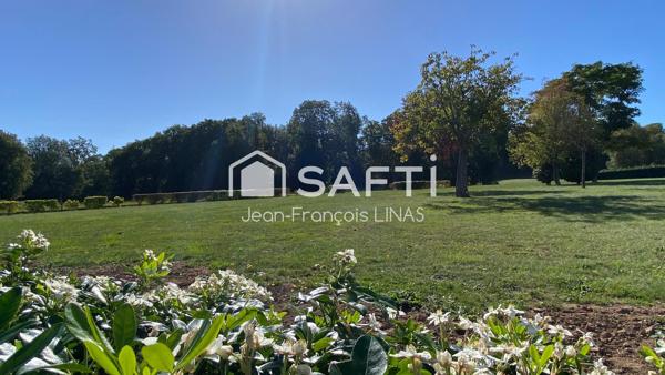 Terrain à bâtir non viabilisé au calme à 650 mètres du centre-ville