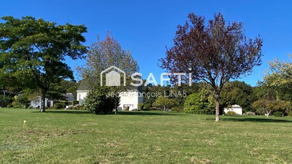 Terrain à bâtir non viabilisé au calme à 650 mètres du centre-ville