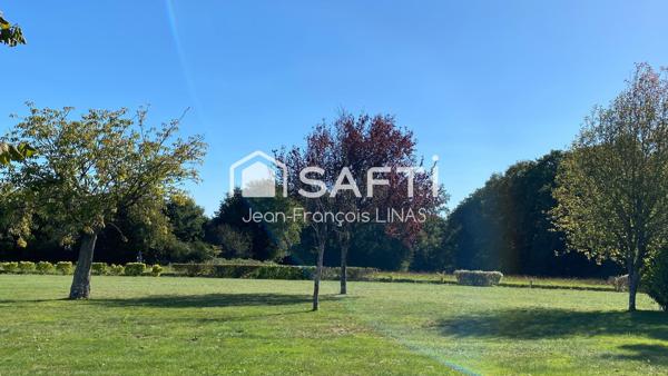 Terrain à bâtir non viabilisé au calme à 650 mètres du centre-ville