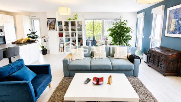 T3/T4 récent, 86 m², ascenseur,  2 balcons, 2 parkings
