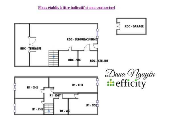 Maison
         4 pièces
        - 90 m² Exclusivité 175 000 € *