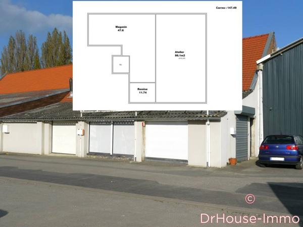 Loft / Atelier à vendre 4 pièces de 147 m²
