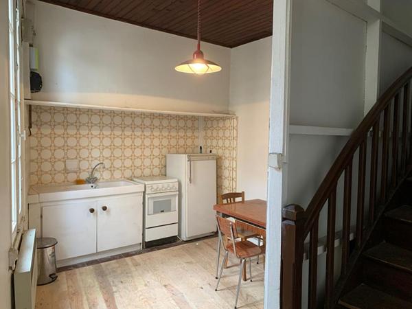 Vente maison de ville centre de Cahors, 2 chambres, 55 m2 avec cave