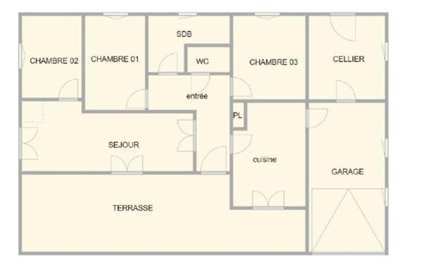 Maison à vendre    4 pièces •  Le Cailar