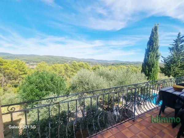 A découvrir Flayosc cette jolie villa F8 200m piscine terrasse sur 1448m terrain 475000€ dpe d Flayosc (83780)