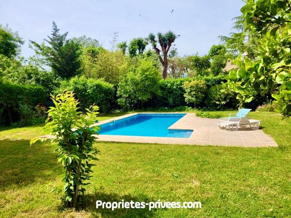Appartement 3 pièces 90 m2, 530m2 de jardin, piscine