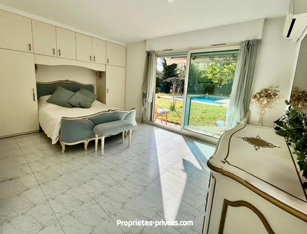 Appartement 3 pièces 90 m2, 530m2 de jardin, piscine