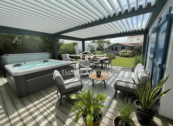 TALMONT-SAINT-HILAIRE – Maison de plain-pied de 131 m² sur terrain de 677 m²