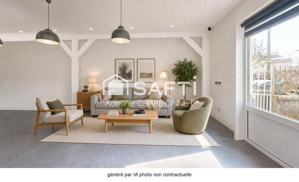 Maison de ville avec jardin de 200 m²