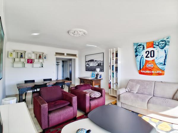 Cannes, Basse-Californie, Appartement de 2 pièces de 59.88 m2 avec terrasse, cave, parking