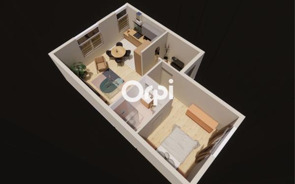 Appartement à vendre    2 pièces • 43 m2 Lille