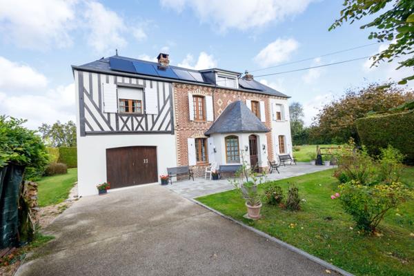 Maison à vendre sur 170 m2, Authentique maison de maître normande rénovée – Beaumont-en-Auge