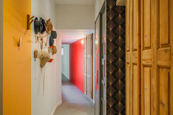 Appartement atypique avec terrasses sur cour