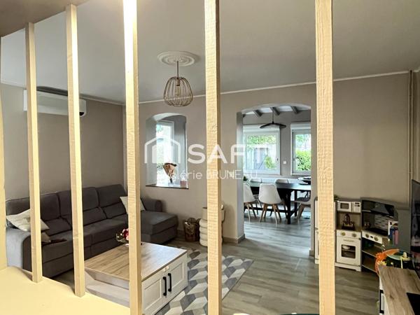 Maison familiale 112m2 / 4 chambres / jardin 366 m2