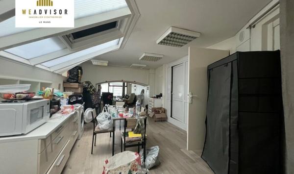 À VENDRE : LOCAL PROFESSIONNEL OU APPARTEMENT D'ENVIRON 58 M² - QUARTIER PREFECTURE LE MANS (72)