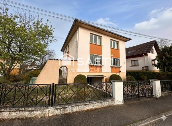 Maison 7pièces - 195m² - 2 Appartements et Jardin