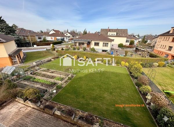 Maison 7pièces - 195m² - 2 Appartements et Jardin