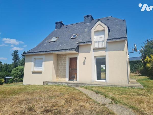 A VENDRE Reguiny Maison avec sous-sol, jardin et hangar