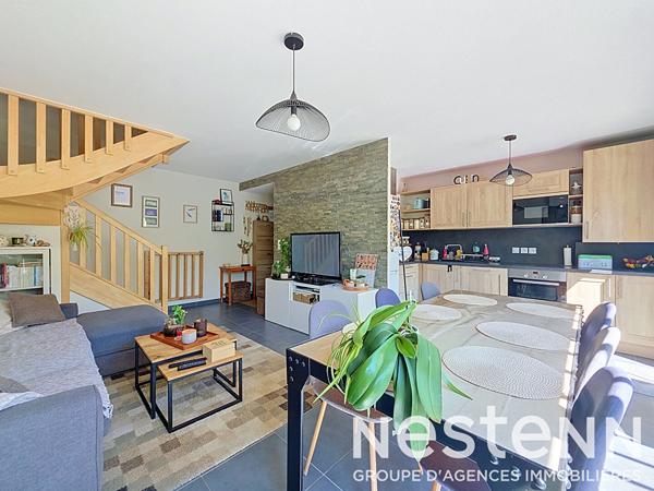 CHASSIEU LE HAUT - TYPE 3 DUPLEX récent avec jardin privatif clos et place de stationnement privative