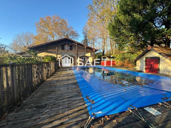 Maison Landaise 162 m2, sur une parcelle de 1255 m2