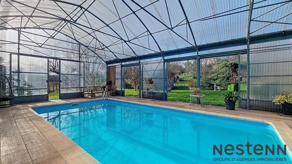 Maison familiale 4 chambres secteur Lézat avec grand jardin et piscine