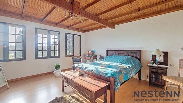 Maison familiale 4 chambres secteur Lézat avec grand jardin et piscine