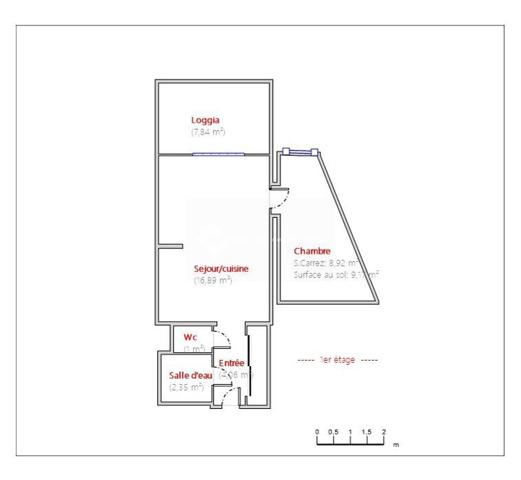 EXCLUSIVITÉ – RARE À LA VENTE – T2 PLEIN SUD À MORIANI-PLAGE – SEMI-MEUBLÉ ET ÉQUIPÉ