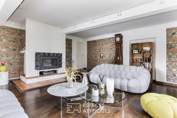 Maison ancienne gravière totalement rénovée