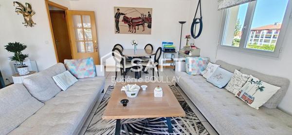 Bel appartement avec terrasse, vue  Rhune, piscine